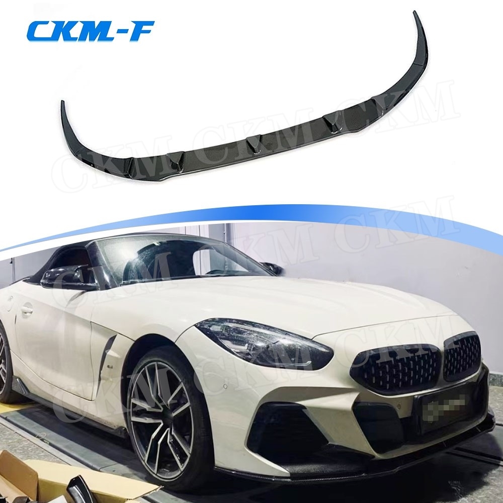 Tech Accessories Kit - Kohlefaser-Frontstoßstangenlippe Spoiler-Schutz für BMW Z4 G29