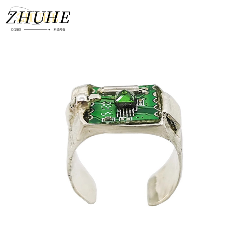 Tech Accessories Industry - Retro Tech PCB Ring Schmuckzubehör für