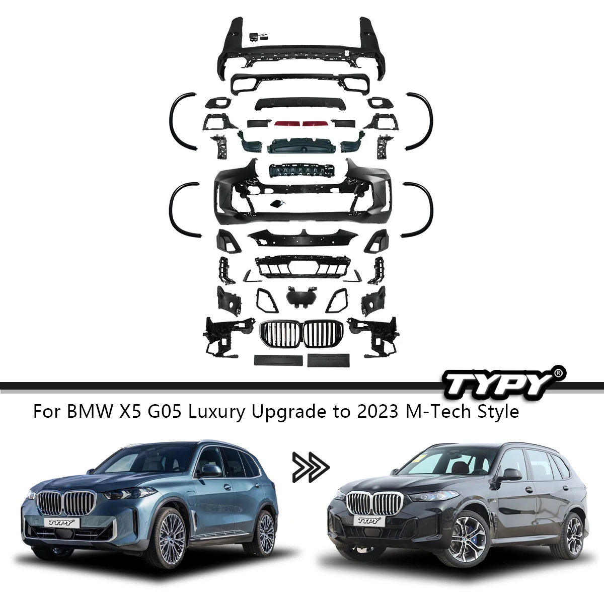 Tech Accessories Kit - Hochwertiges Body-Kit für BMW X5 G05