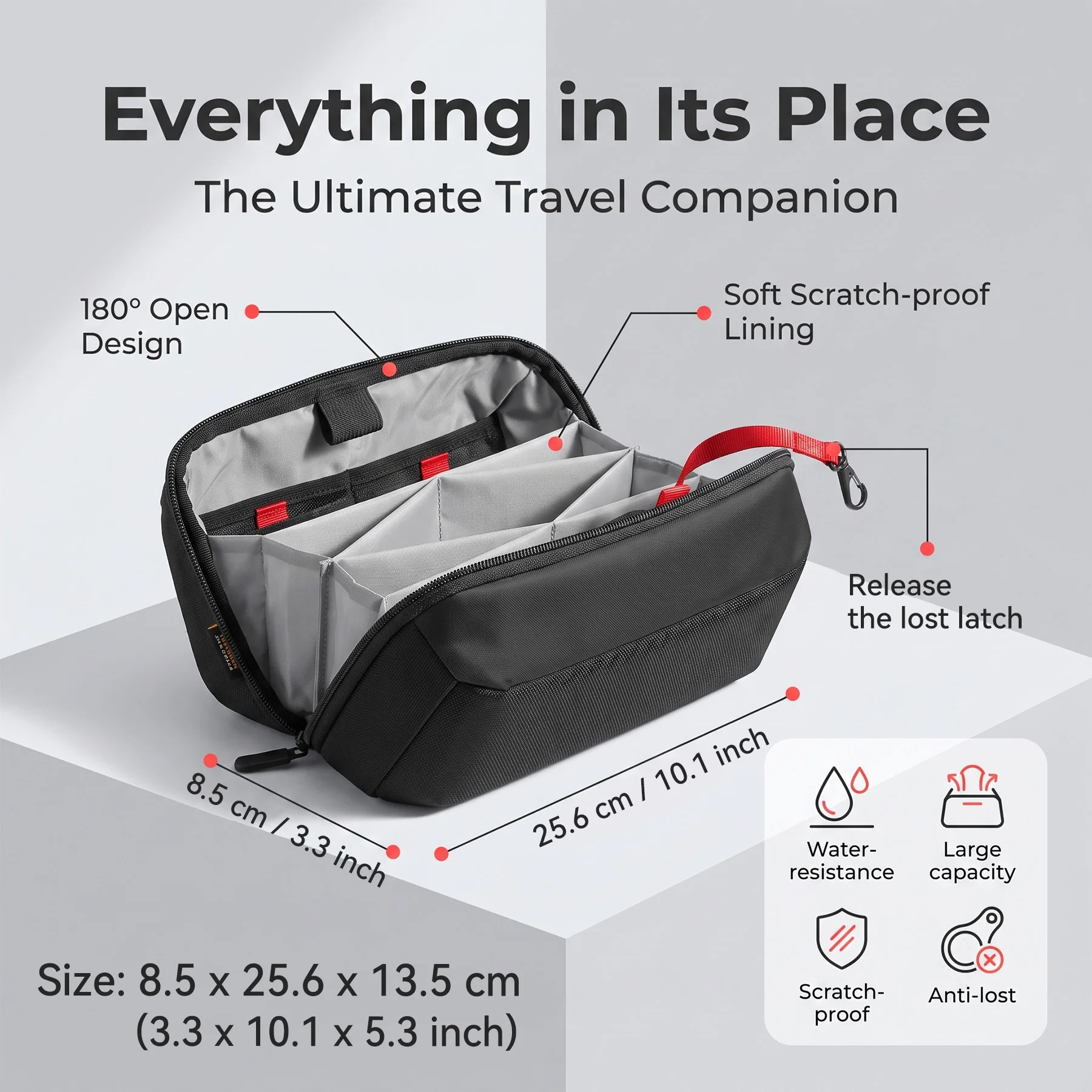 Reise-Technik-Organizer-Tasche – Tech Accessories Storage Bewertung und Preis