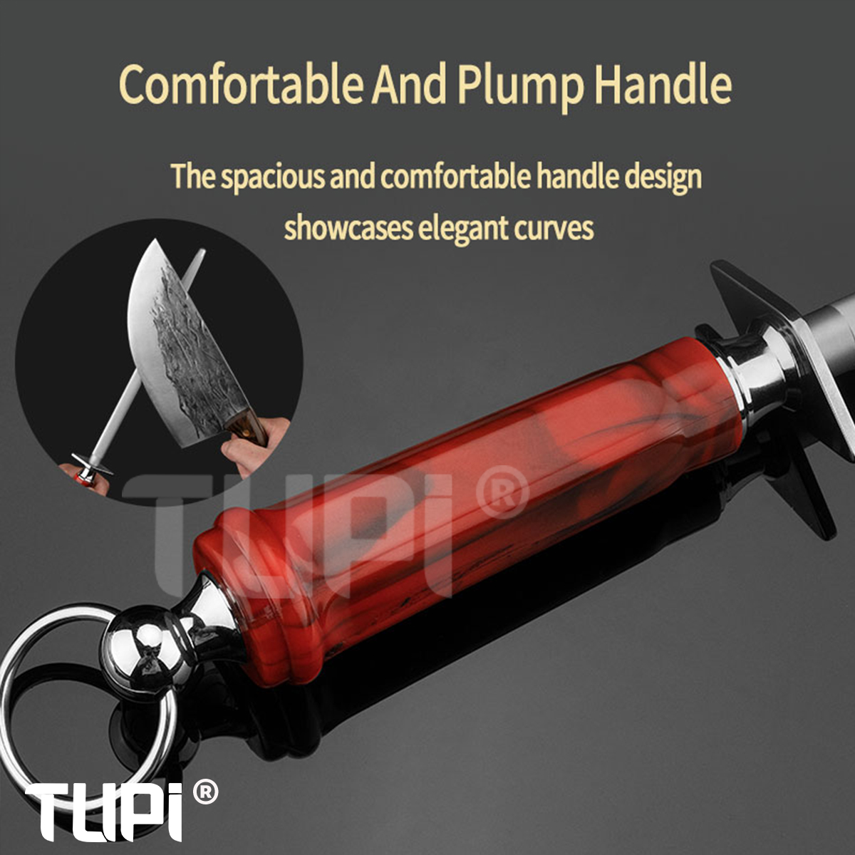 TUPI Honing Rod Professionelle – High Tech Kitchen Accessories Bewertung und Preis