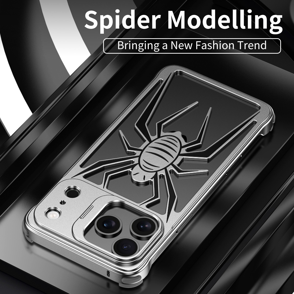 Luxuriöse Spider Armor Metall- – Phone Stand Aluminum Bewertung und Preis