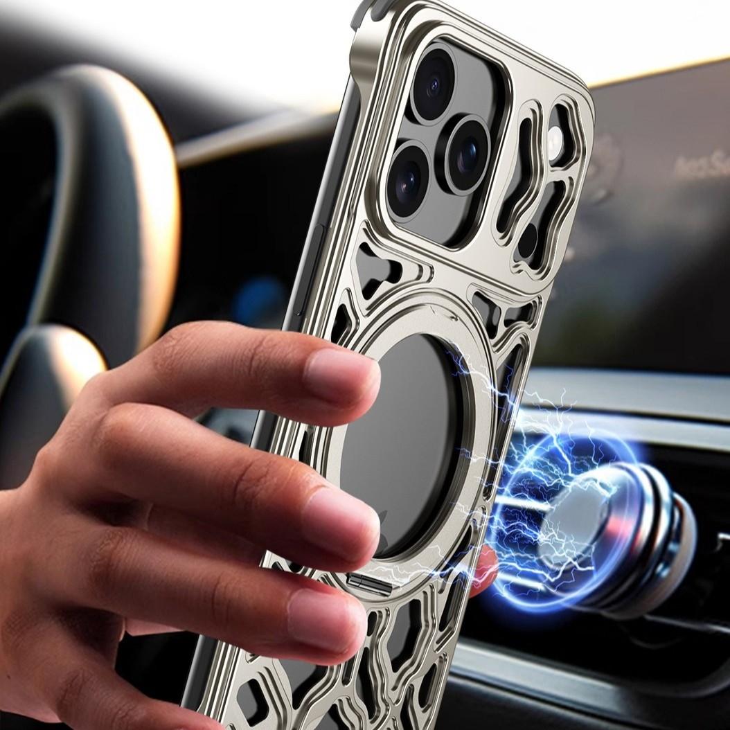 Für iPhone 16, 15, 17 Pro Max  – Phone Stand Aluminum Bewertung und Preis