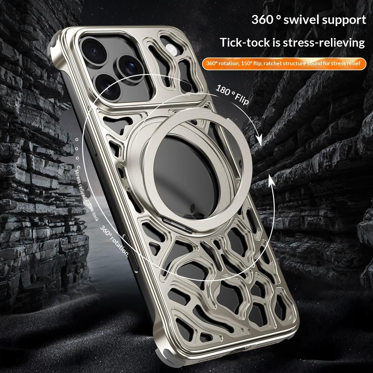 Für iPhone 16, 15, 17 Pro Max  – Phone Stand Aluminum Bewertung und Preis