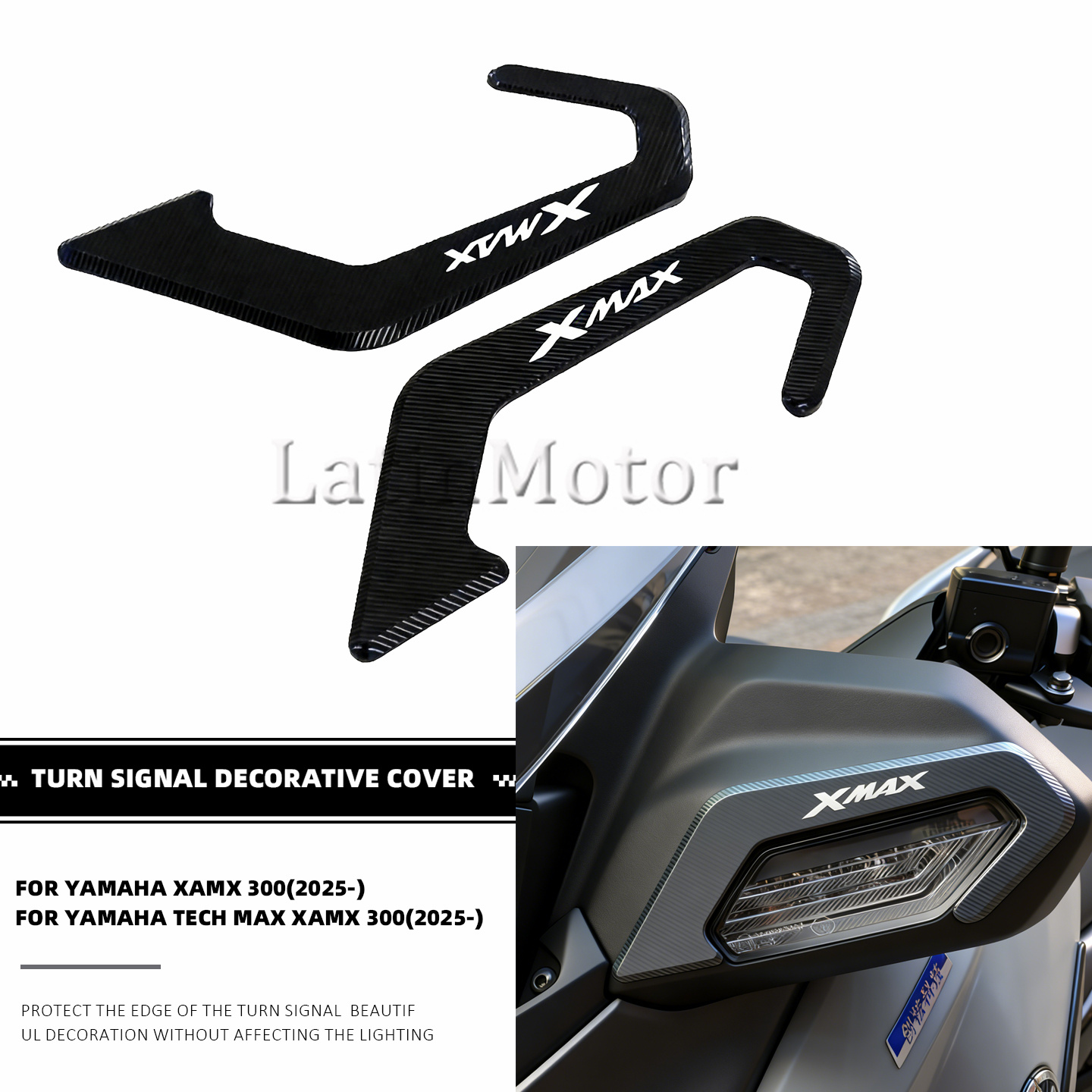 Für Yamaha XMAX300 XMAX TECH M – X Tech Accessories Bewertung und Preis