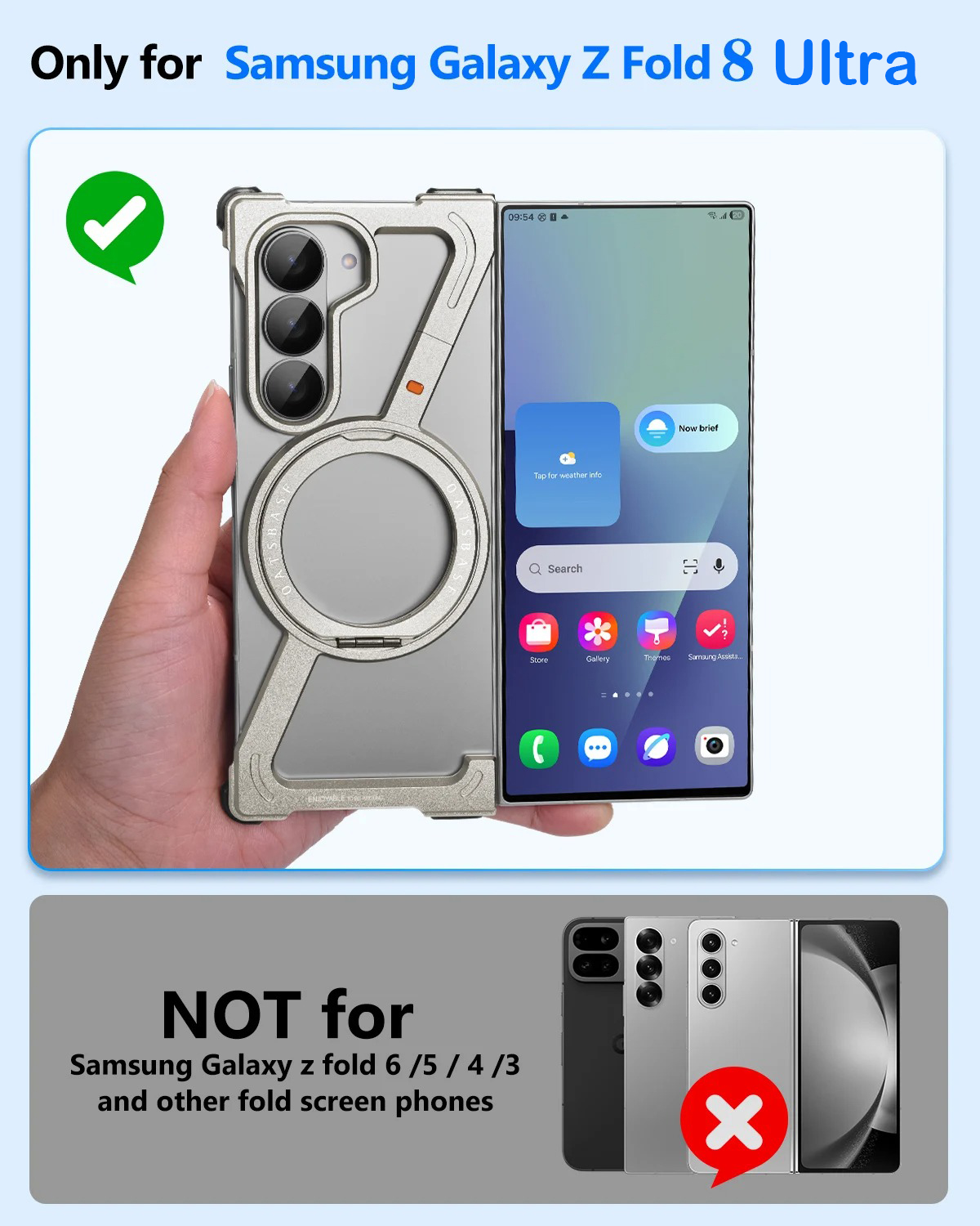 Eary für Samsung Galaxy Z Fold – Phone Stand Aluminum Bewertung und Preis